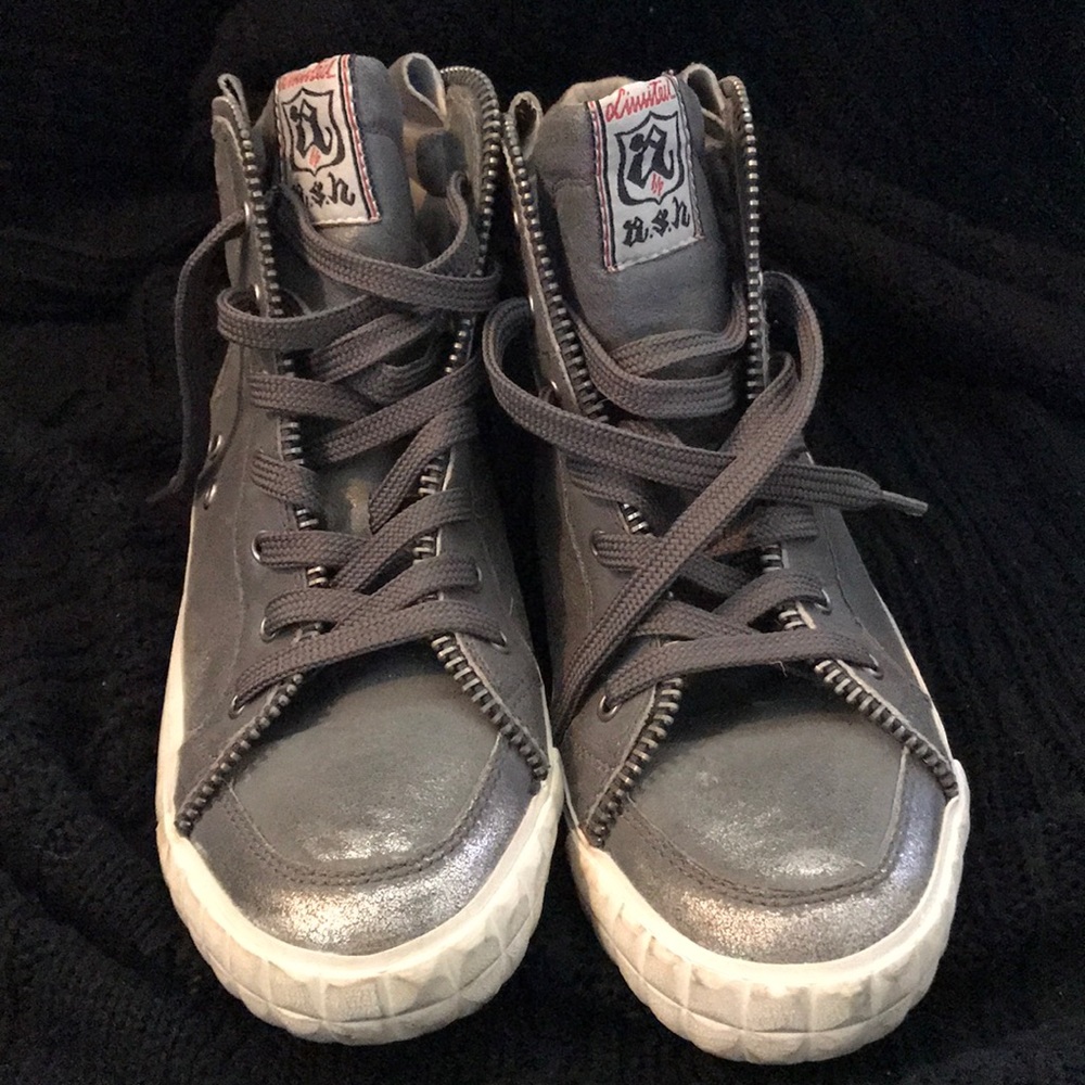 Metallic Sneakers